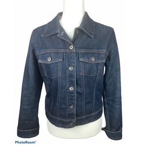 Vintage GAP Jean Jacket Dark Denim Women's Medium